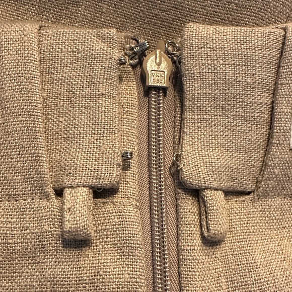 COS 100% High Quality Linen Elegant Neutral Strapless Option Dress - Picture 13 of 16